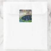 Mexiko, Quintana Roo, bei Chichen Itza, Quadratischer Aufkleber (Tasche)