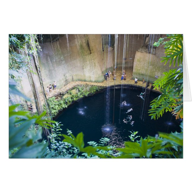 Mexiko, Quintana Roo, in der Nähe von Chichen Itza (Vorderseite (Horizontal))