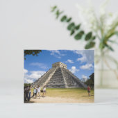 Mexiko, Quintana Roo, nahe Cancun, Chichen 4 Postkarte (Stehend Vorderseite)