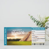 Mexiko - Reise - Geschenkkarte (Stehend Vorderseite)