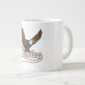 Mexiko Reiselogo Jumbo-Tasse (Vorderseite Rechts)