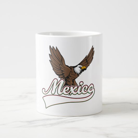 Mexiko Reiselogo Jumbo-Tasse (Vorderseite)