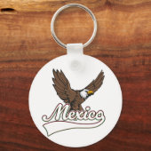 Mexiko Reiselogo Schlüsselanhänger (Vorderseite)