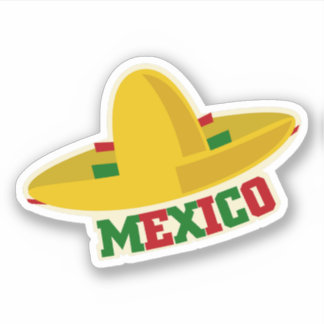 Mexiko Reisen Vinyl Sticker