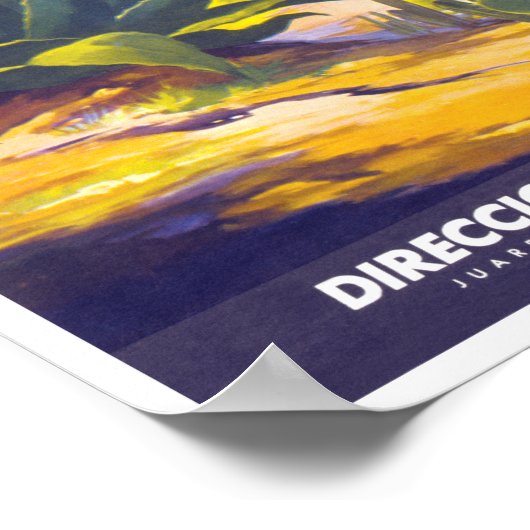 Mexiko Reiseplakat 3 Poster (Ecke)