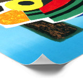 Mexiko Reiseplakat. Poster (Ecke)