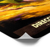 Mexiko Reiseplakat Poster (Ecke)