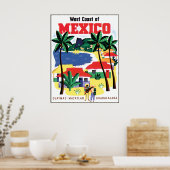Mexiko Reiseplakat Poster (Küche)