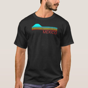 Mexiko Retro Urlaub Cancun Ausflug Mexican Resort  T-Shirt