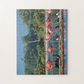 Mexiko Rio Lagartos Puzzle (Vertikal)