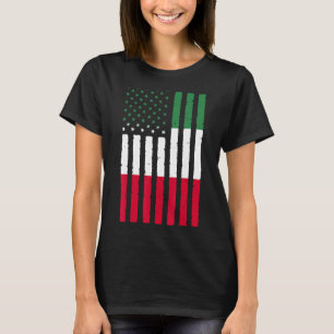 Mexiko Roots USA Flaggenerbe Hälfte mexikanische a T-Shirt