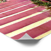 Mexiko Rosa Kapelle Poster (Ecke)