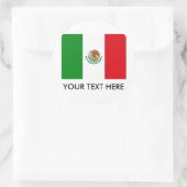 Mexiko Runder Aufkleber (Tasche)