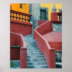 Mexiko, San Miguel de Allende, Bunt Poster
