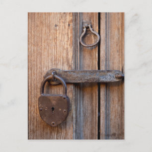 Mexiko, San Miguel De Allende. Detail einer Tür Postkarte