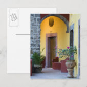 Mexiko, San Miguel de Allende, Eingang zum Archway Postkarte (Vorne/Hinten)
