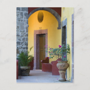 Mexiko, San Miguel de Allende, Eingang zum Archway Postkarte
