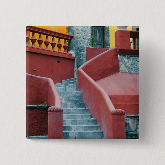 Mexiko, San Miguel de Allende, farbig Button (Vorderseite)