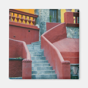 Mexiko, San Miguel de Allende, farbig Magnet