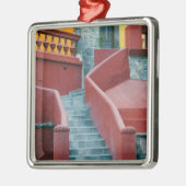 Mexiko, San Miguel de Allende, farbig Silbernes Ornament (Links)