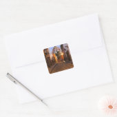 Mexiko, San Miguel de Allende. Früh Quadratischer Aufkleber (Umschlag)