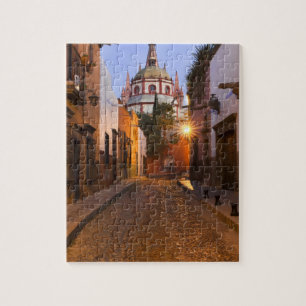 Mexiko, San Miguel de Allende. Früher Morgen Puzzle