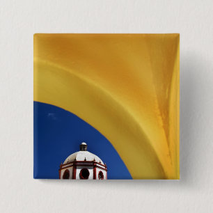 Mexiko, San Miguel de Allende. Kirche gerahmt Button