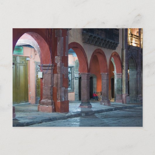 Mexiko, San Miguel de Allende, The Jardin, Postkarte (Vorderseite)