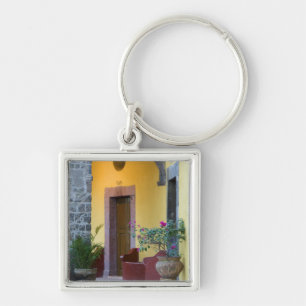 Mexiko, San Miguel de Allende, Torbogen-Eingang Schlüsselanhänger