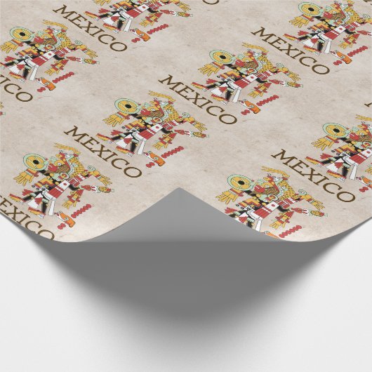 Mexiko-Schleifpapier Geschenkpapier (Ecke)