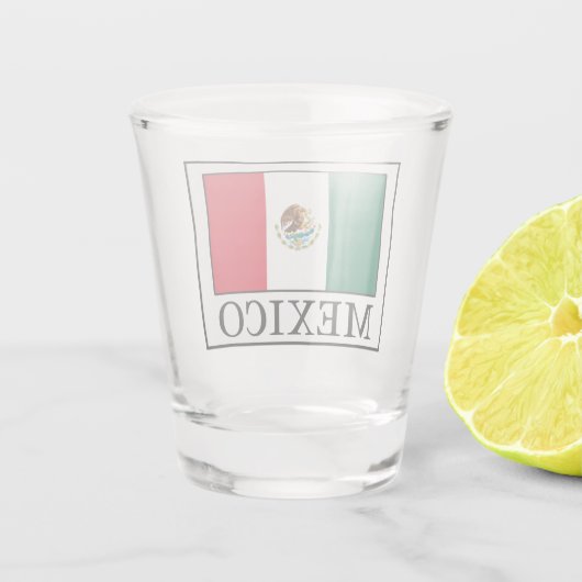 Mexiko Schnapsglas (Rückseite)