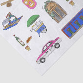 Mexiko Seidenpapier (Ausschnitt)