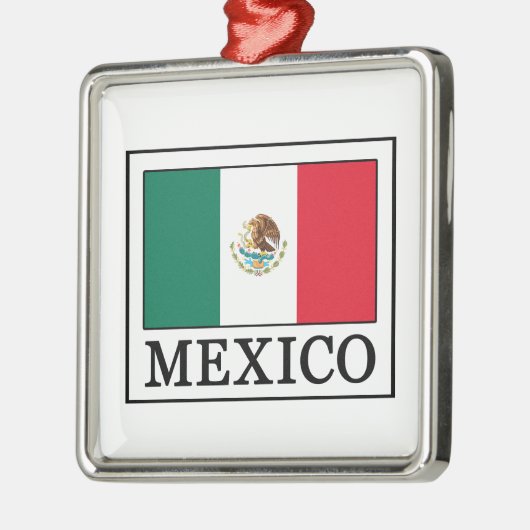 Mexiko Silbernes Ornament (Links)