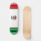 Mexiko Skateboard (Vorderseite)