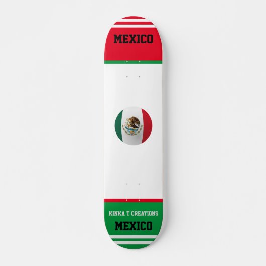 Mexiko Skateboard (Vorne)