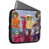 Mexiko. Skelettkatrinen, Feierlichkeiten Laptopschutzhülle (Vorne Rechts)