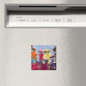Mexiko. Skelettkatrinen, Feierlichkeiten Magnet (In Situ (Geschirrspüler))