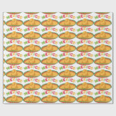 Mexiko Sombrero Geschenkpapier (Flach)