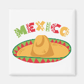 Mexiko Sombrero Magnet (Vorne)