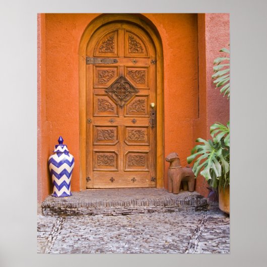 Mexiko, Staat Guanajuato, San Miguel. Casa de la Poster (Vorne)