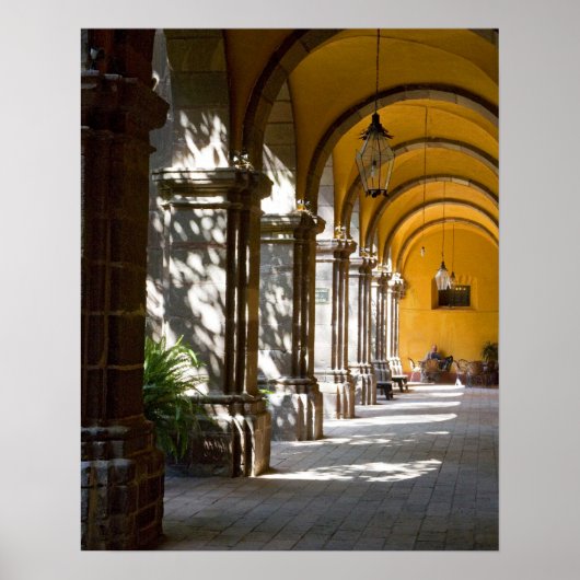 Mexiko, Staat Guanajuato, San Miguel de Allende. Poster (Vorne)