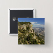 Mexiko, Staat von Chihuahua, Copper Canyon. DIES Button (Vorne & Hinten)