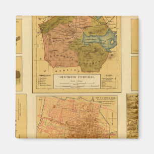 Mexiko-Stadt 2 Magnet