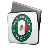 Mexiko-Stadt-Ärmel Laptopschutzhülle (Vorderseite Links)