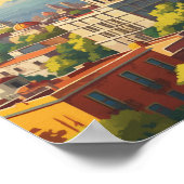 Mexiko Stadt Berühmter Reiseort Poster (Ecke)