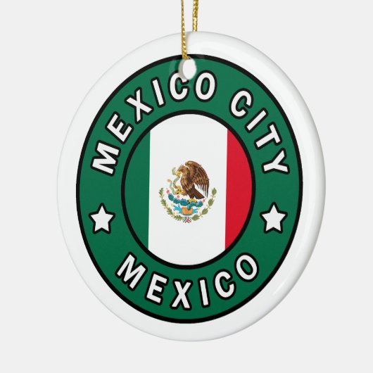 Mexiko-Stadt Keramikornament (Links)