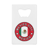 Mexiko-Stadt Kreditkartenflaschenöffner (Vorderseite)