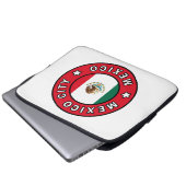 Mexiko-Stadt Laptopschutzhülle (Vorne Knopf)