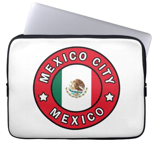 Mexiko-Stadt Laptopschutzhülle (Vorderseite)