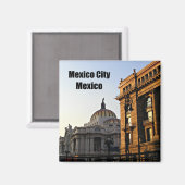 Mexiko-Stadt, Mexiko Magnet (Vorderseite/Rückseite)